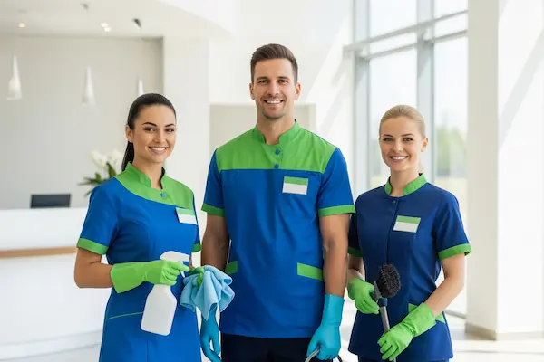 Professionelles Team der Glanzklar Gebäudereinigung