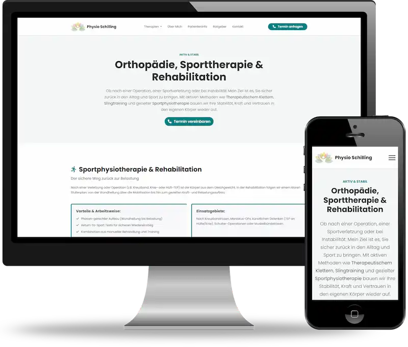 Referenz-Leistungsseite für Physiotherapie Doris Schilling in Obersdorf-Wolkersdorf